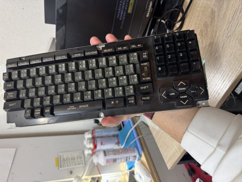 MSXキーボード分解
